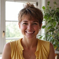 Ilustración de una persona con bienestar (después)